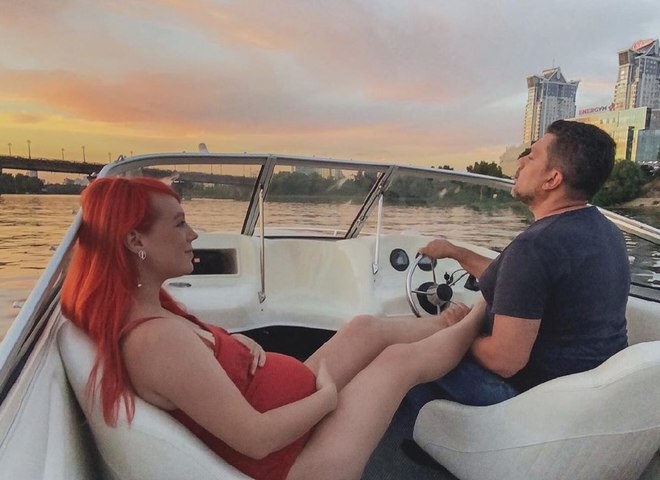 Світлана Тарабарова з чоловіком