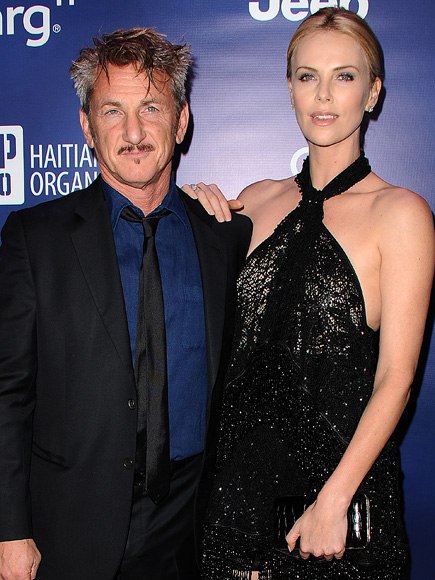 Шон Пенн и Шарлиз Терон