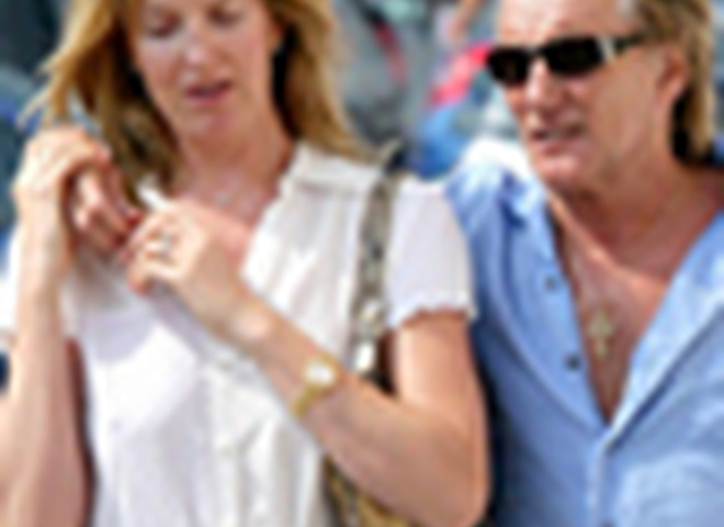 Род Стюарт и Пенни Ланкастер