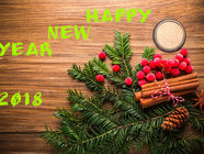 Красивые открытки с Новым годом 2018