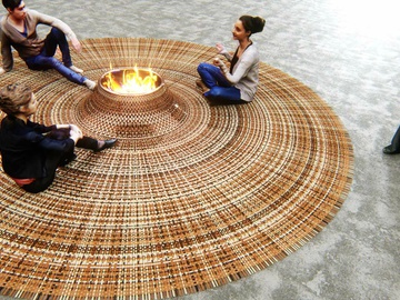 килим-вогнище