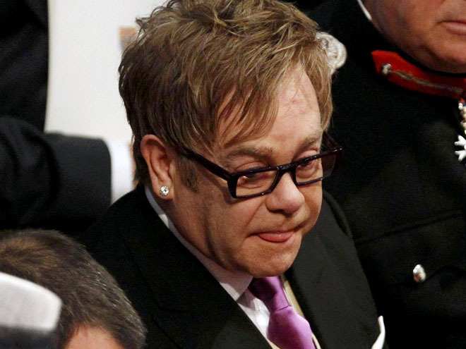 Элтон Джон и королева Елизавета