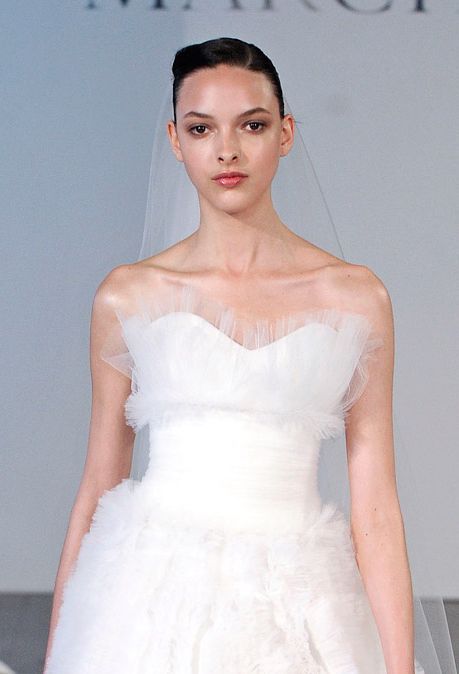 Свадебный макияж - показ Marchesa