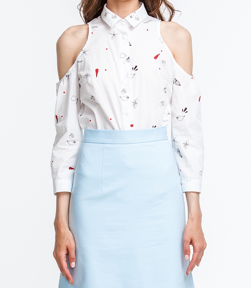 Белая рубашка MustHave, 799 грн