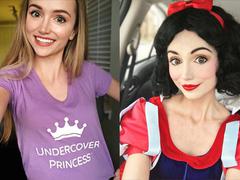 девушка-принцесса из Disney