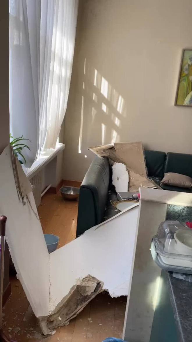 Аварія у квартирі Олі Полякової