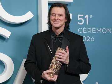 Джим Керрі вперше з'явився на публічному заході зі своєю дівчиною