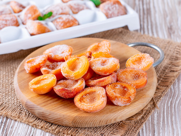 Як заморозити абрикоси