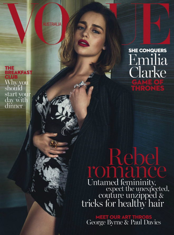 Эмилия Кларк для Vogue Australia