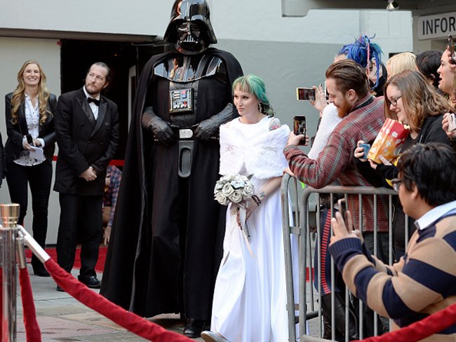 Свадьба в стиле "Звездных войн"