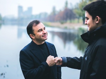 «Ти так любив Україну»: Віктор Павлік показав фото покійного сина у військовій формі