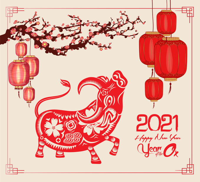 Поздравления с Китайским Новым годом 2021