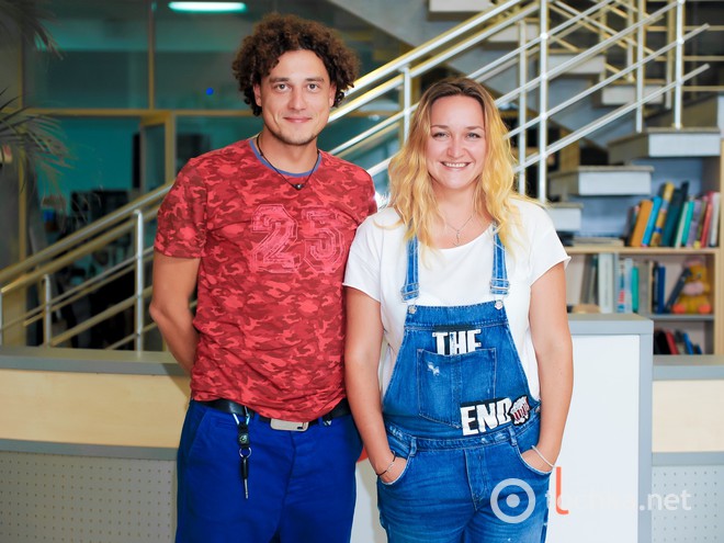 Евгений и Елена Синельниковы в гостях у tochka.net 