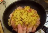 Куриное Рагу под Майонезно-Сырным Соусом