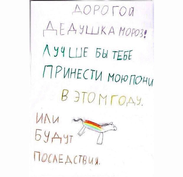 Пришло время писать письма Дед Морозу