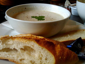 Суп с грибами