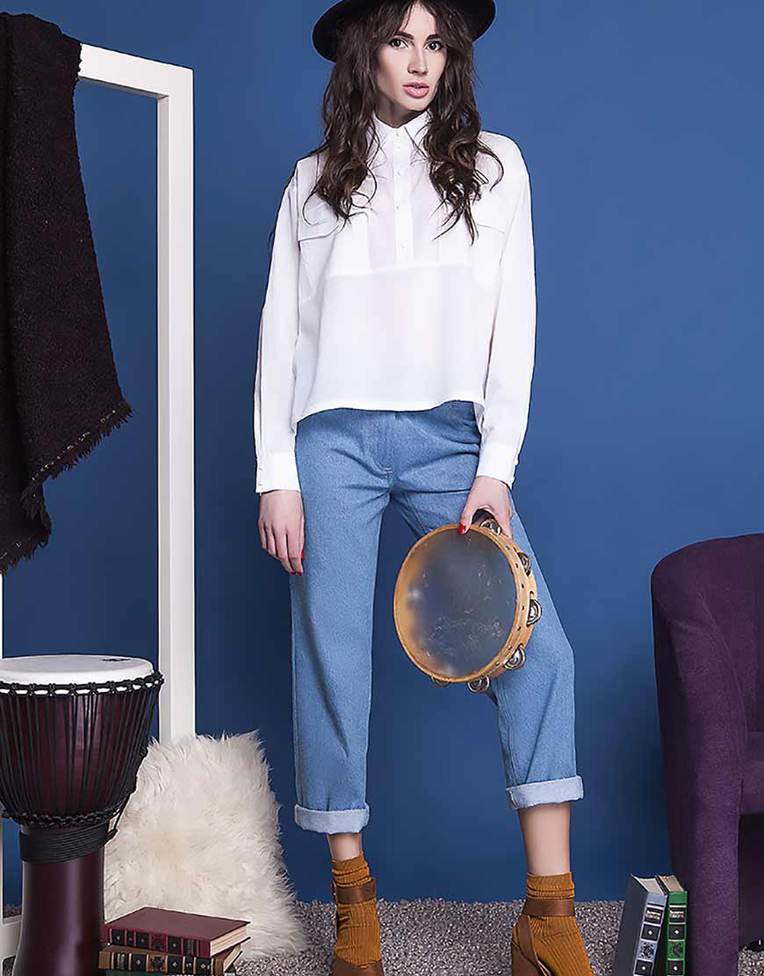 Белая рубашка Anna Yakovenko, 1523 грн