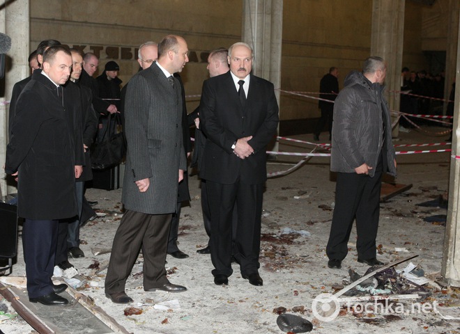 Взрыв в метро Минска