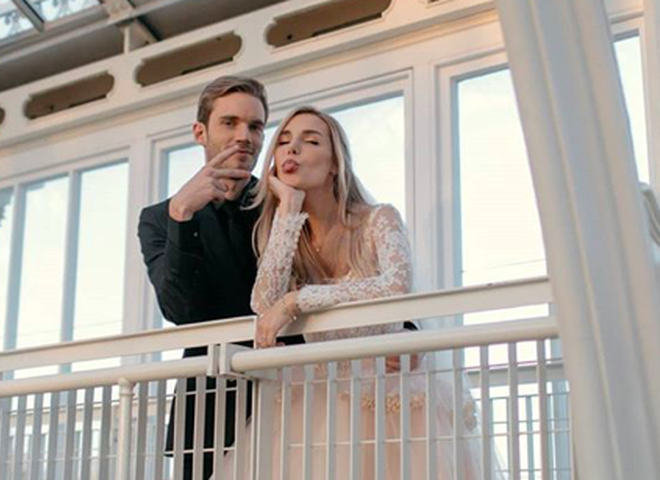 PewDiePie женился