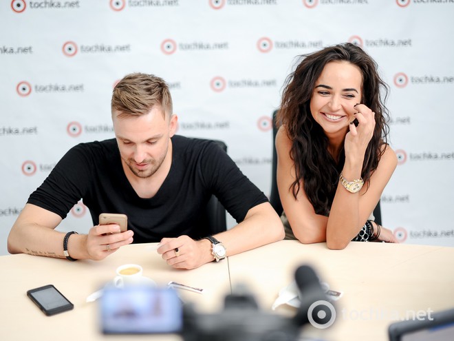 Маша Фокина и Артем Иванов в гостях у tochka.net 