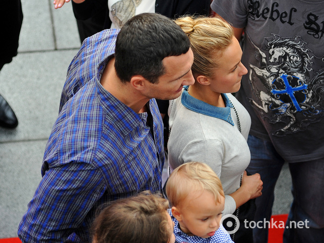 Владимир Кличко и Хайден Панеттьери