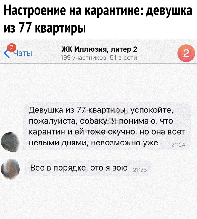 Настроение на карантине