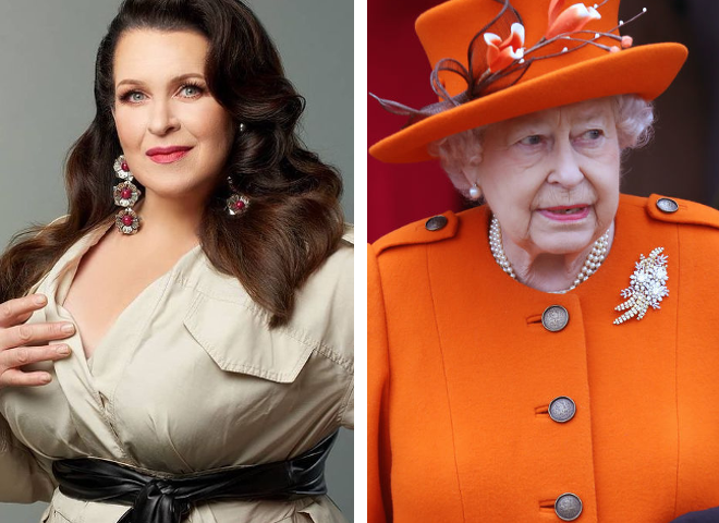 Руслана Писанка і Єлізавета II