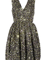 маленькое серебряное платье