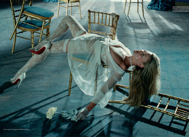 Кейт Мосс для Vogue Italia
