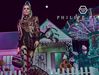 Фёргі в образі гладіатора для рекламної кампанії Philipp Plein