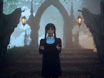 «Венздей»: Дженна Ортега з'явилася в моторошному тизері другого сезону серіалу Netflix