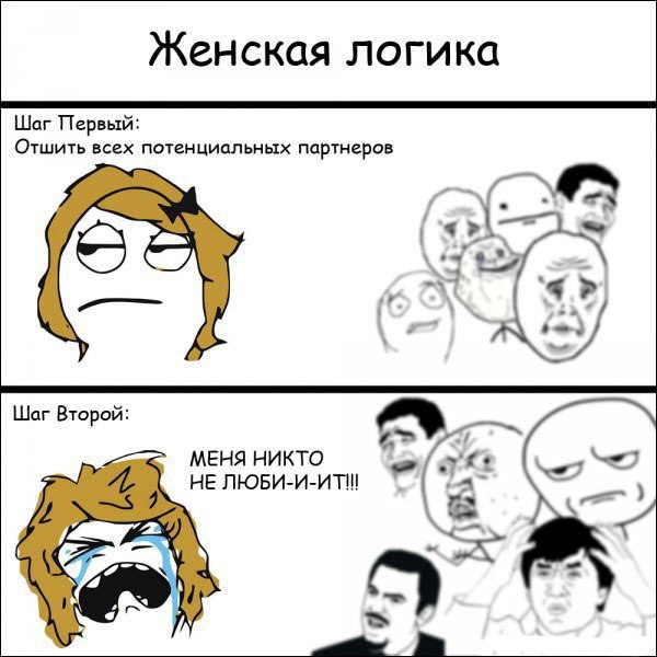 Комиксы про девушек