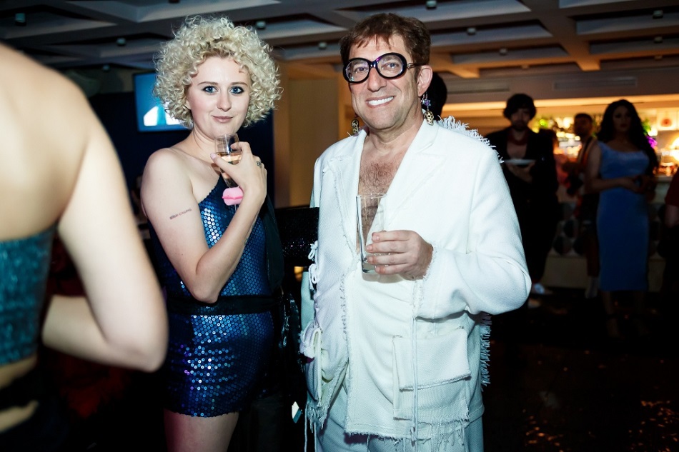 Алла Костромичева в день своего рождения показала Киеву нью-йоркский эпатаж