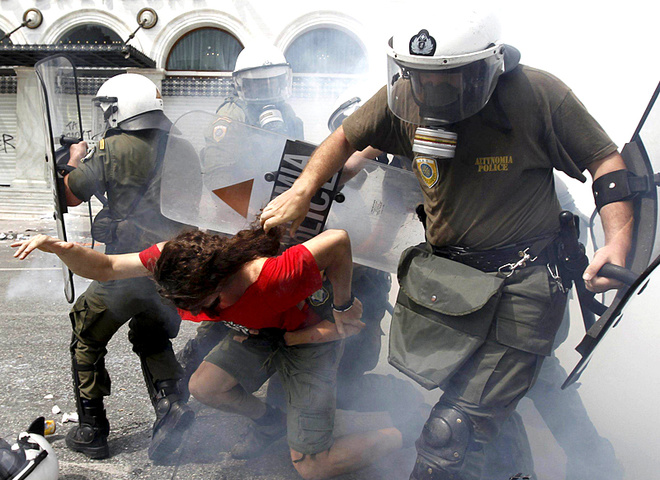 Протести в Греції