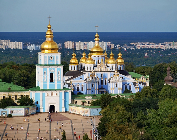 Церкви України: Михайлівський Золотоверхий монастир (Київ)