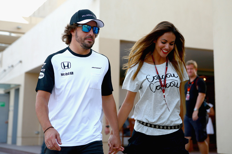 Фернандо Алонсо и Лара Альварес