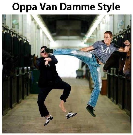 Oppa Van Damme Style