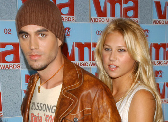 Энрике Иглесиас и Анна Курникова