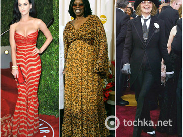 Худшие наряды голливудских звезд на "Оскаре" за последние 10 лет