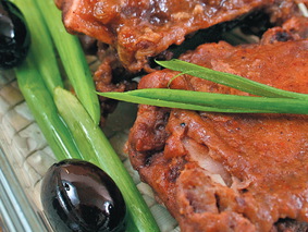 Пикантные ребрышки