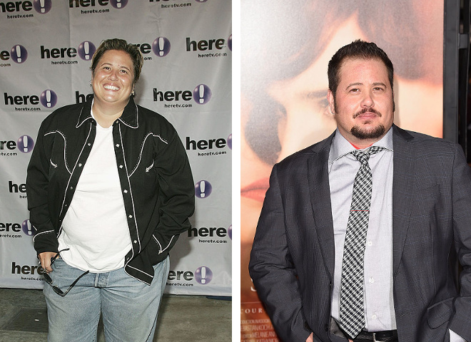 Чез Боно до и после смены пола