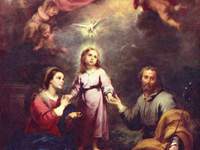 Открытка с Троицей