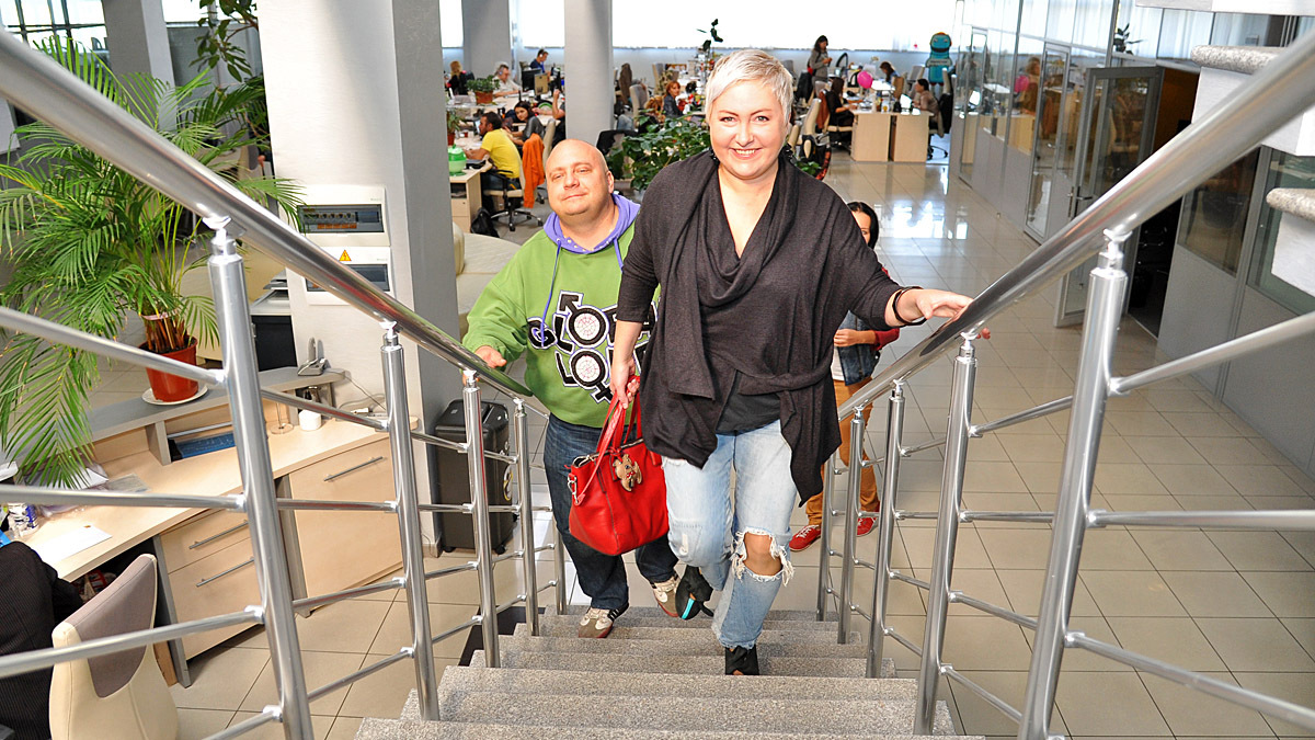 Анна Свиридова и Сергей Галибин