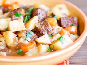 Жаркое с грибами 