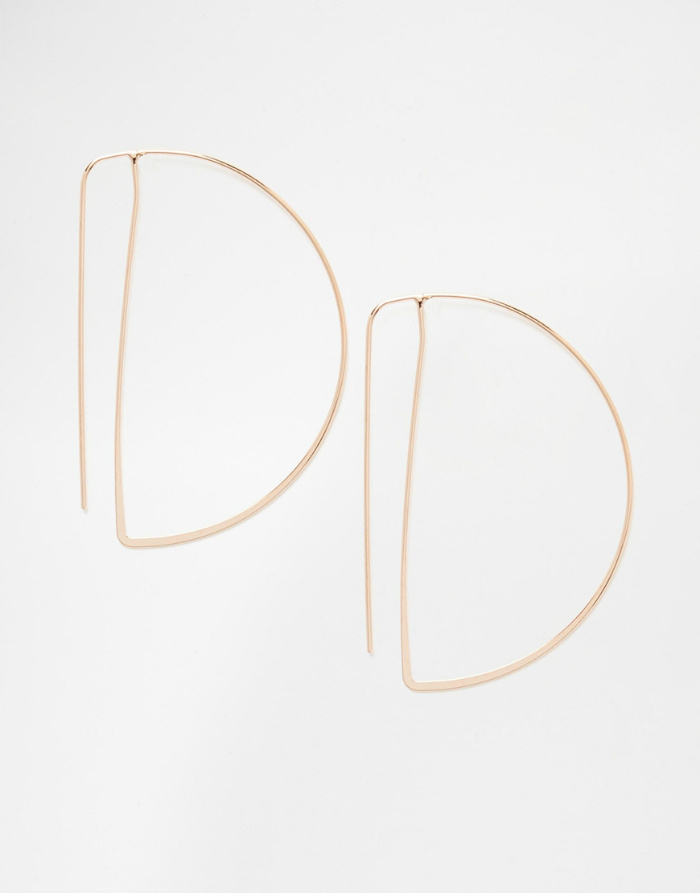 Модный тренд: круглые серьги