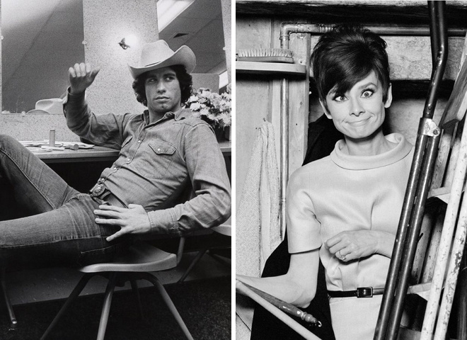 Джон Траволта, Одри Хепберн