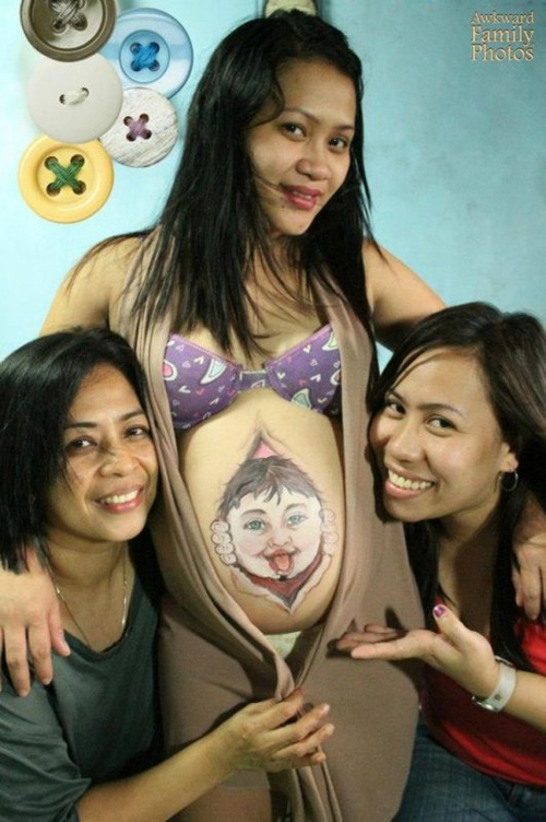 20 стремных фото беременных