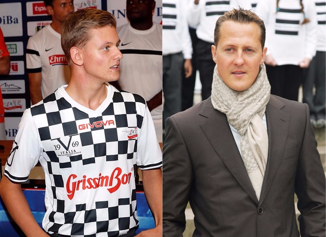 Михаэль и Мик Шумахеры (Cover)