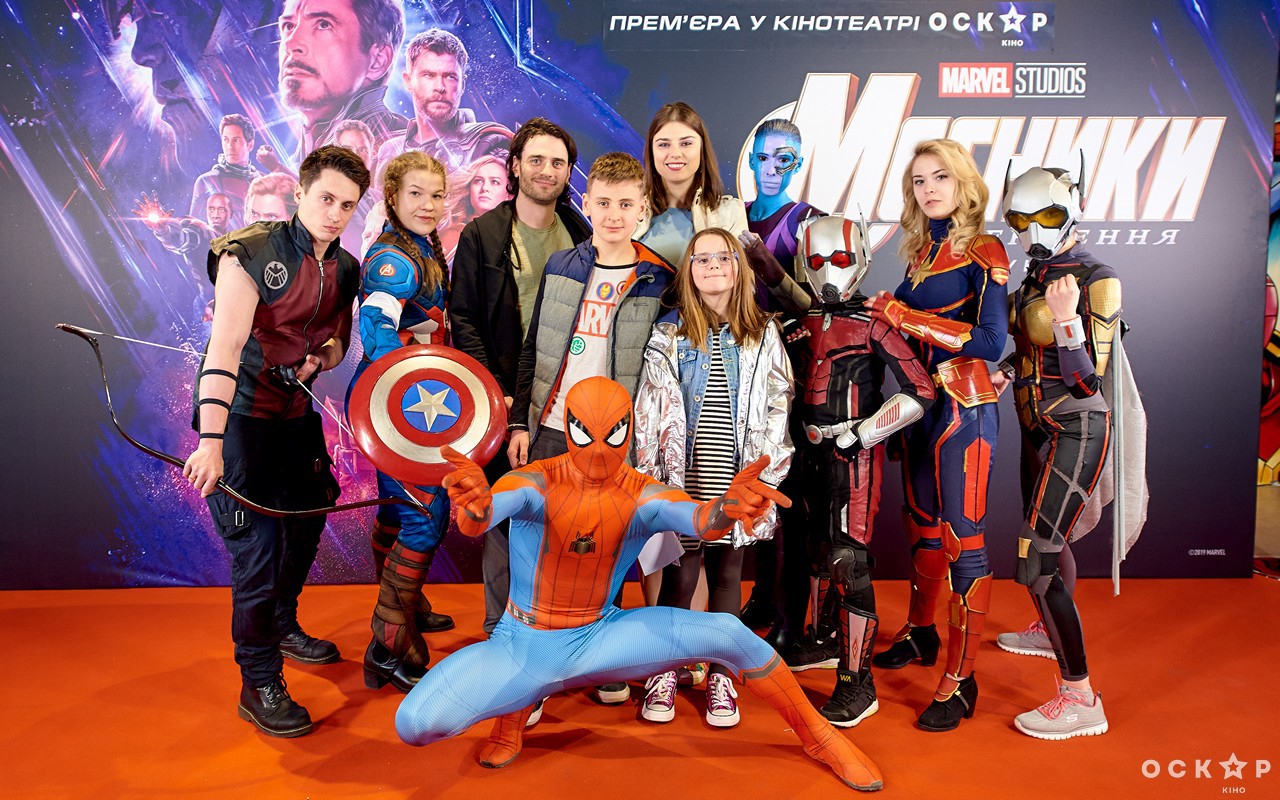 В Киеве состоялась премьера фильма "Мстители: Финал"