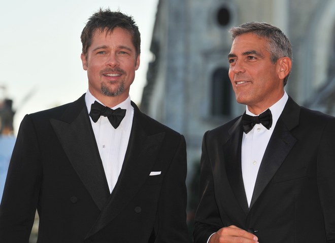 Питт и Клуни